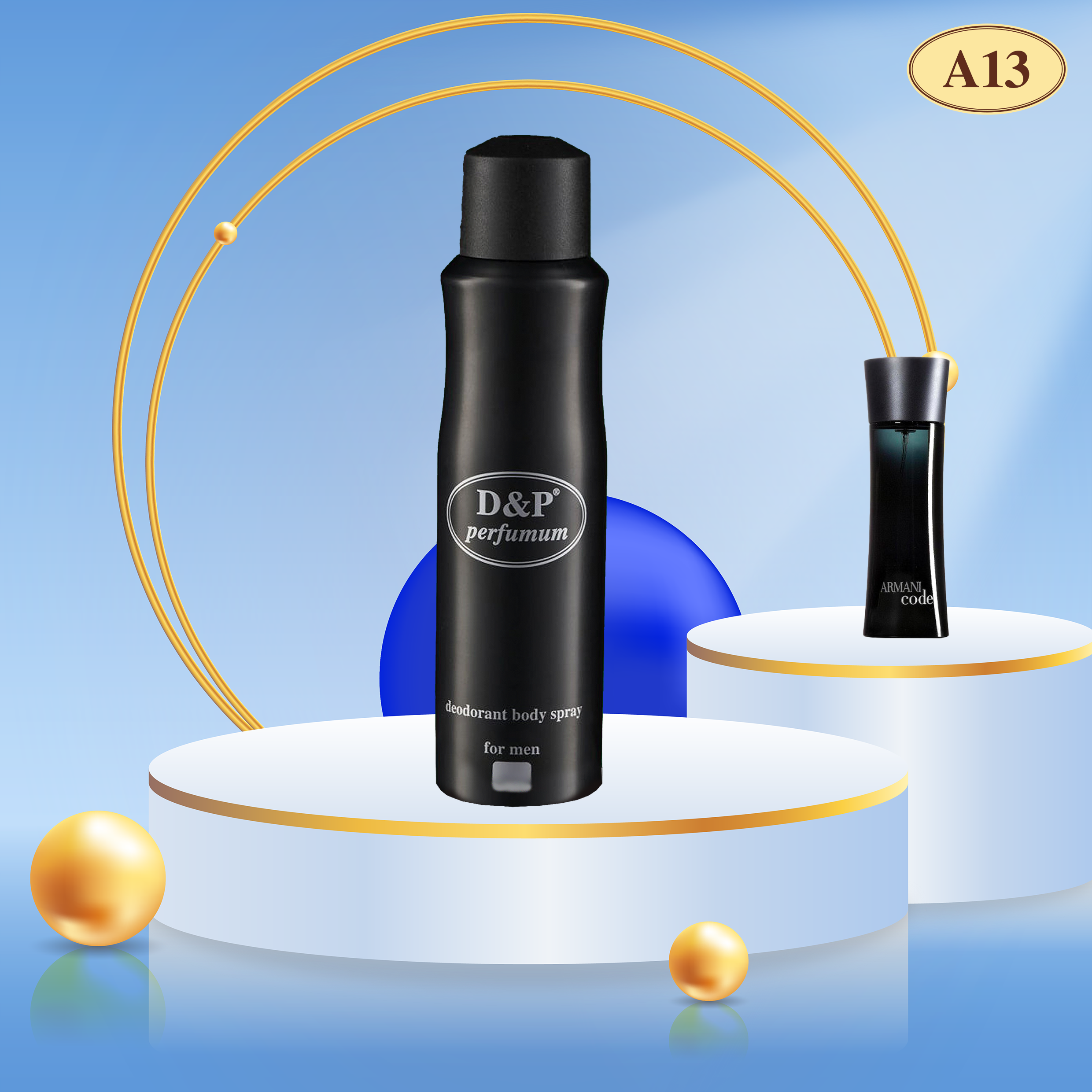 A13 Inspired By ARMANI - BLACK CODE